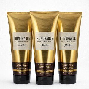 Bath & Body Works Body Cream Bundle HONORABLE 3 pack NEW